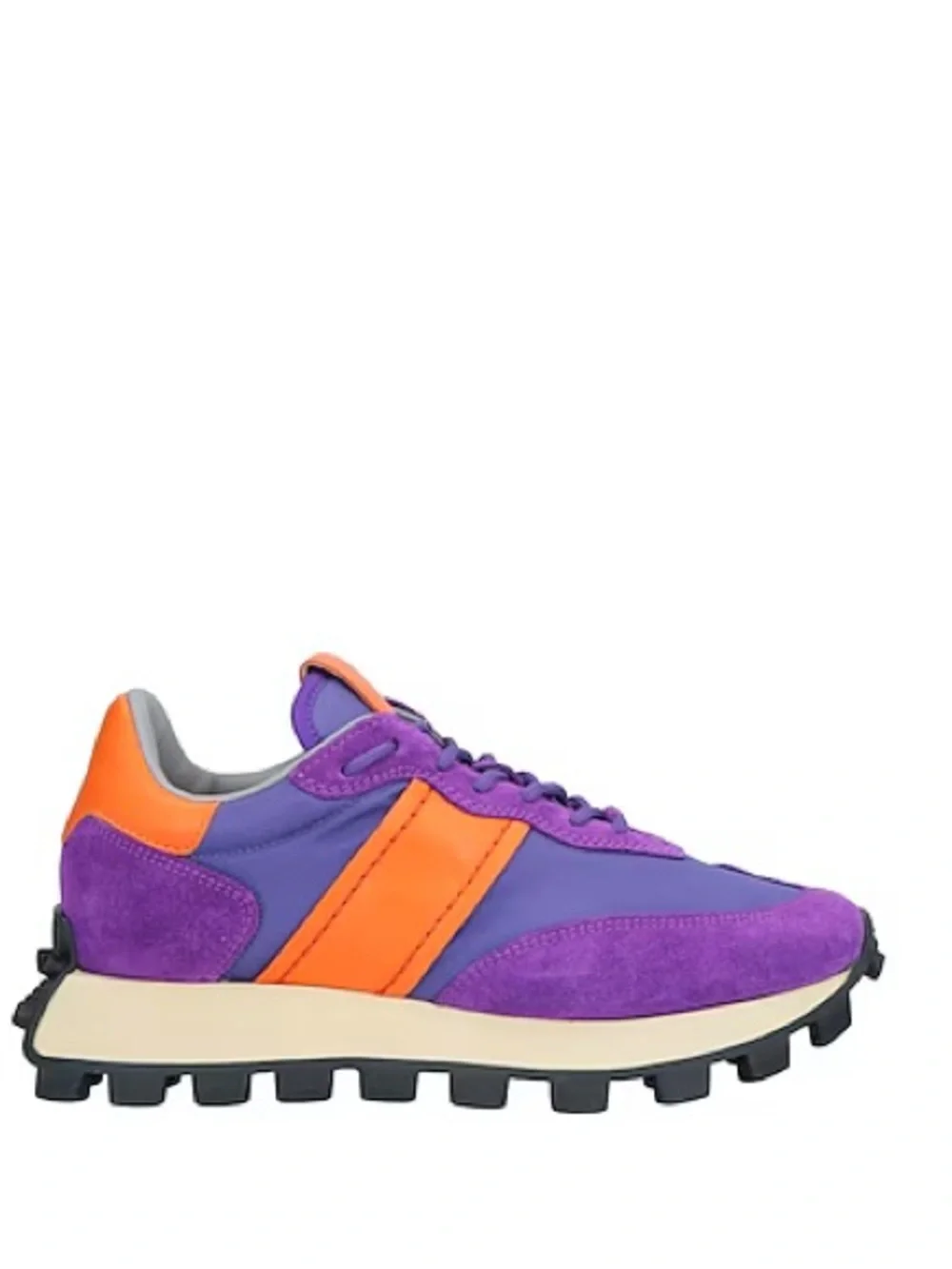 TOD’S SPORTIVA CANVAS & LEATHER SNEAKER size 37 / 7